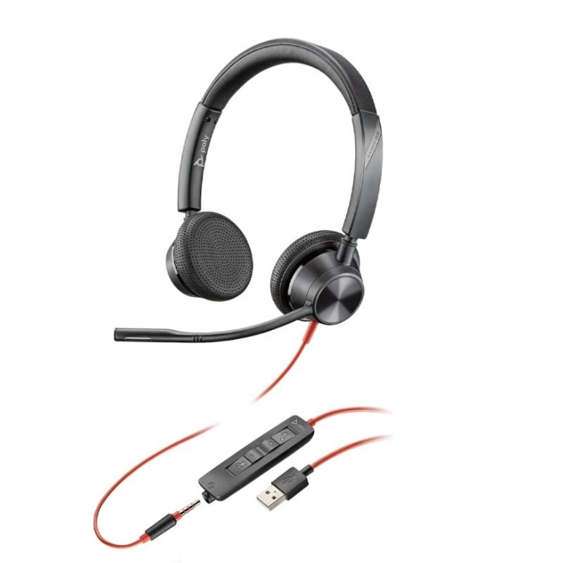 Blackwire 3325 USB-A + 3,5 mm-Klinke binaural