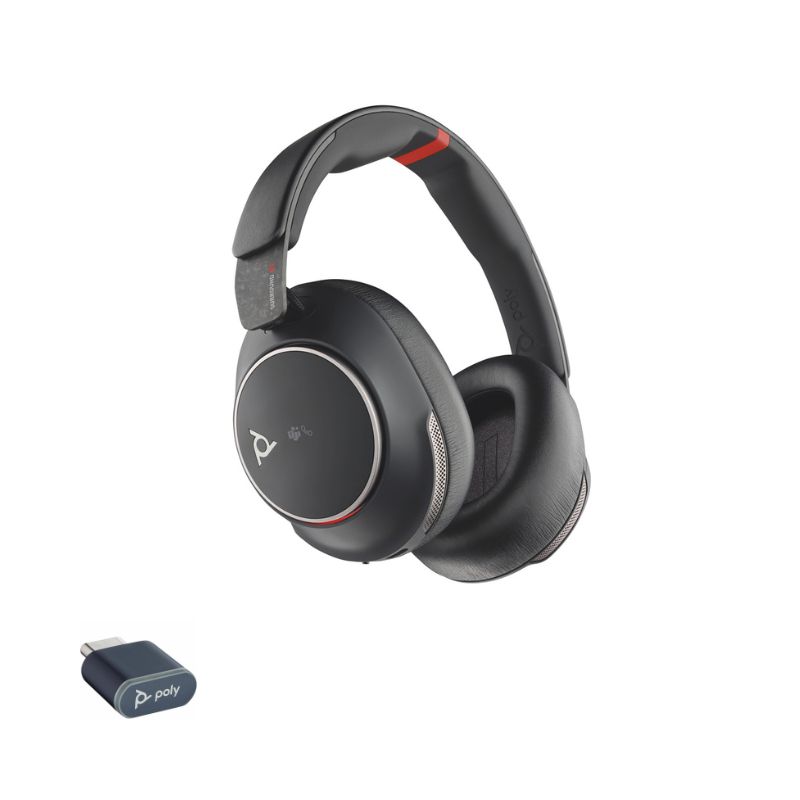 Bluetooth Heads. Voyager Surround 85 USB-A/C Teams