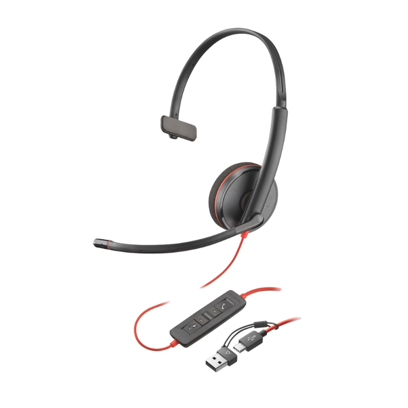 Blackwire 3210 Mono USB-C/A